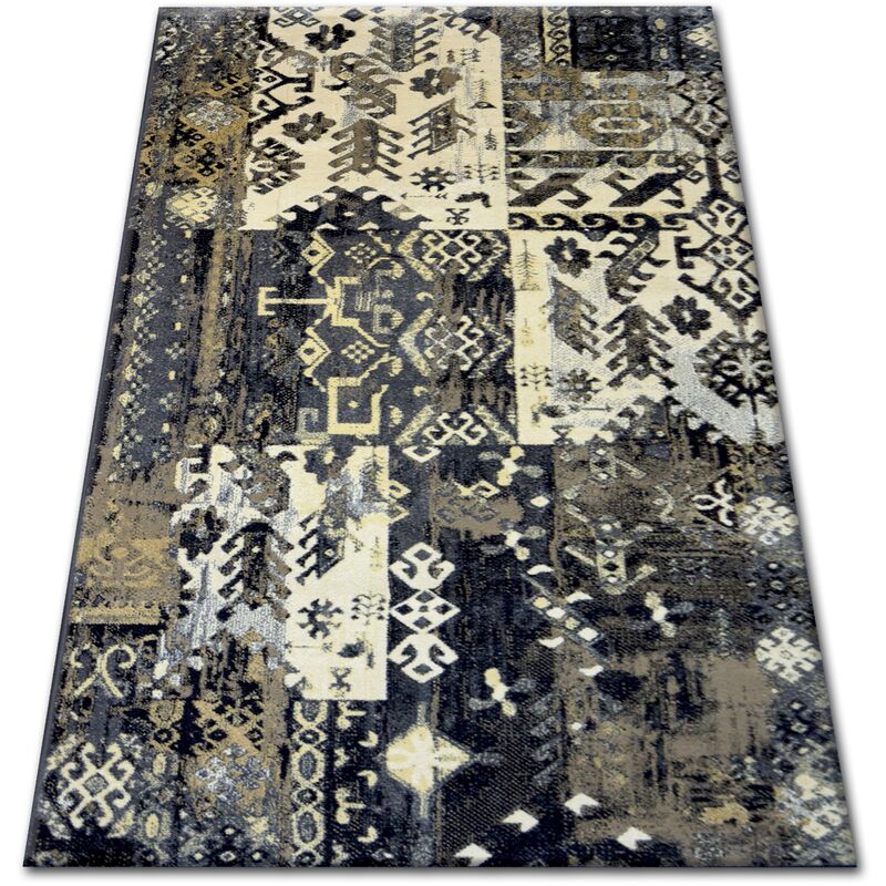 

Alfombra ZIEGLER 038 negro/crema Negro 133x190 cm