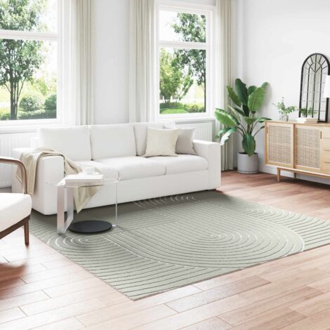 Alfombras de área Cuadrado PALMERAS Verde 240 x 240 cm