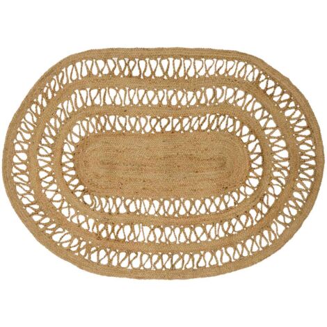 Alfombras de área Natural 100 x 152 cm yute