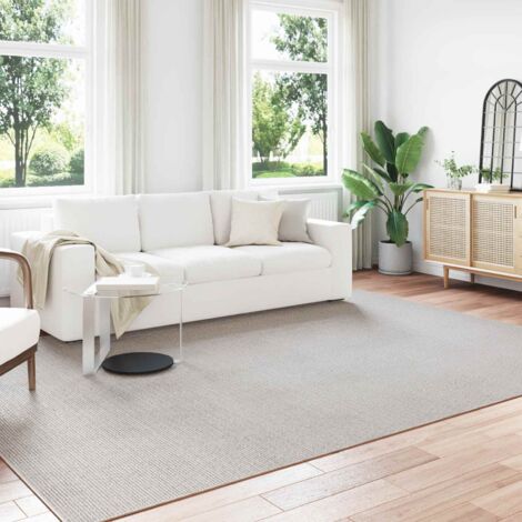 Alfombras de área Rectangular LUGO Crema 340 x 240 cm Poliéster