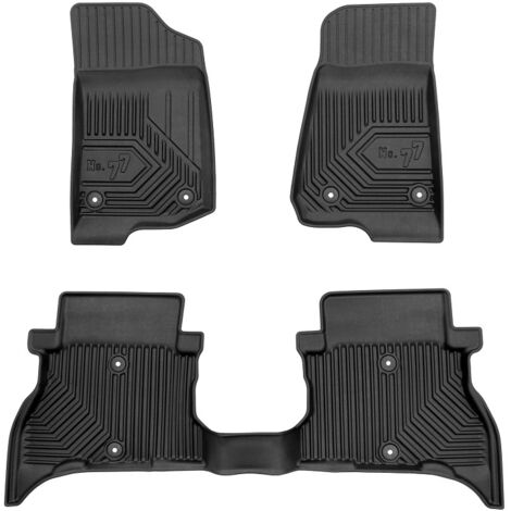 ALFOMBRAS DE GOMA JEEP WRANGLER 4xe desde 2021-KORYTKA 77