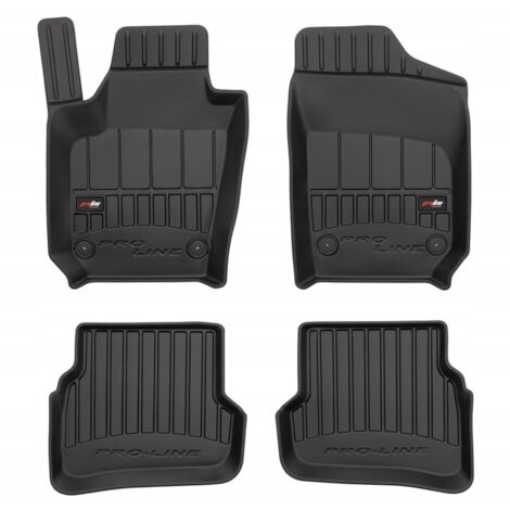 ALFOMBRAS DE GOMA PARA PUERTA VW Polo 5 2009-2017 3D TROUBLE