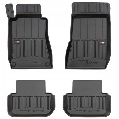 ALFOMBRAS DE GOMA Y FELPUDOS MERCEDES CLK 2 C209 2002-2009 3D TROUGH