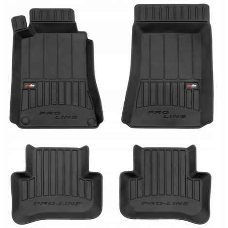 ALFOMBRAS DE GOMA Y FELPUDOS MERCEDES W203 S203 2000-2007 3D TROUGH