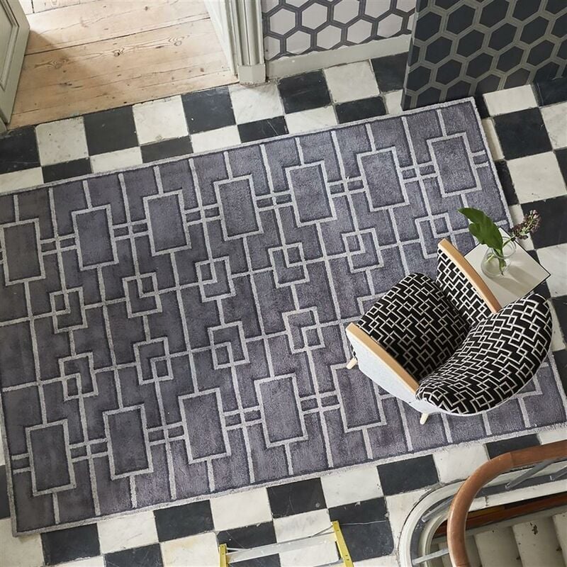 

Rheinsberg moderna 1A2T alfombra en gris viscosa - Gris