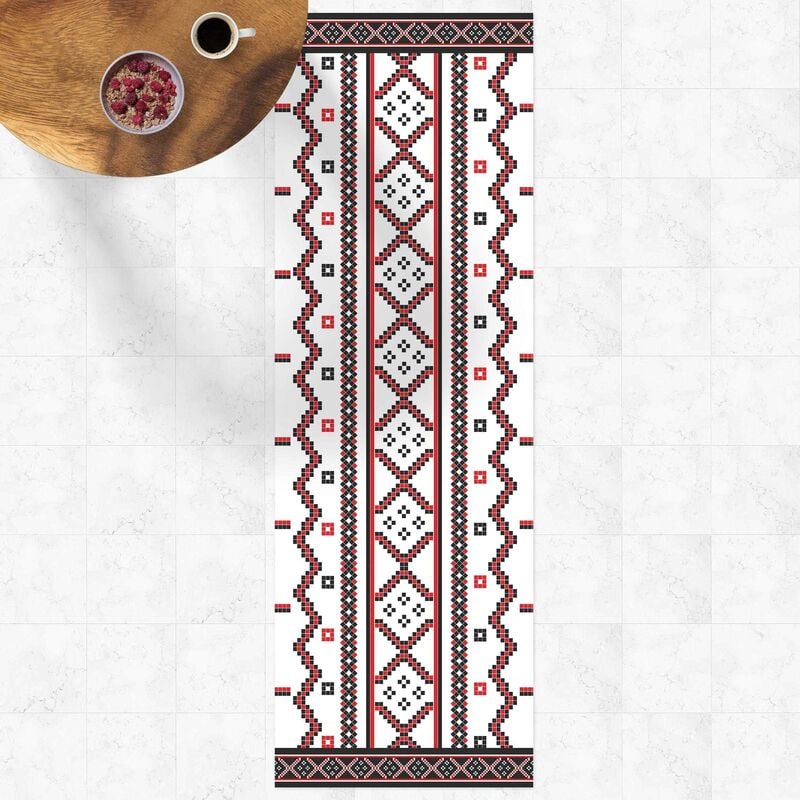 

Alfombras vinílicas - A Romanian Winter With Stripes - Panorámico Dimensión LxA: 150cm x 50cm