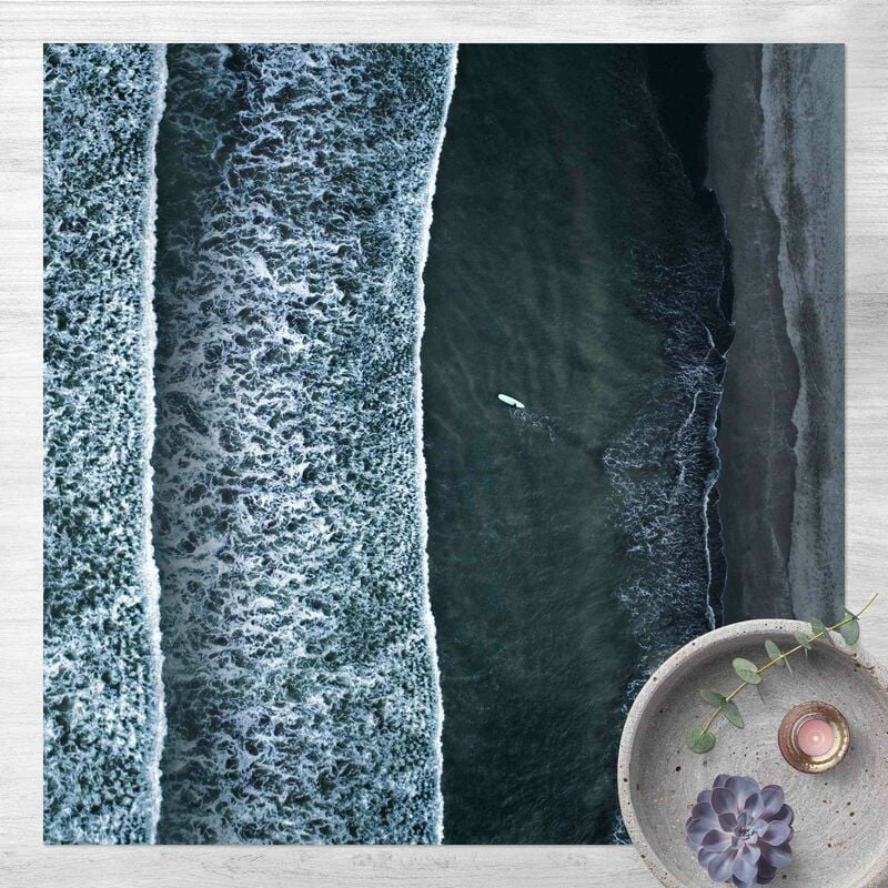 

Bilderwelten - Alfombras vinílicas - Aerial Image - The Challenger - Cuadrado 1:1 Dimensión LxA: 120cm x 120cm