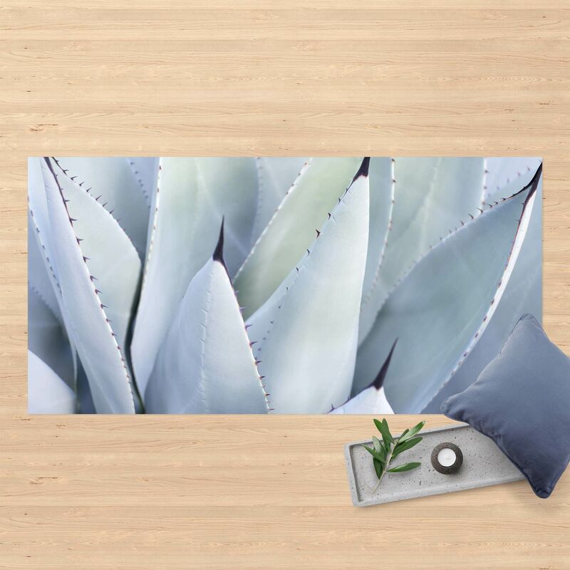 

Alfombras vinílicas - Agave Leaves - Apaisado 1:2 Dimensión LxA: 80cm x 160cm