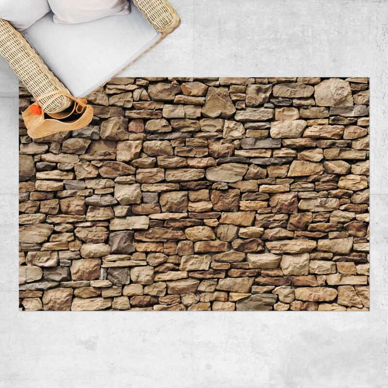 

Alfombras vinílicas - American Stone Wall - Apaisado 2:3 Dimensión LxA: 120cm x 180cm