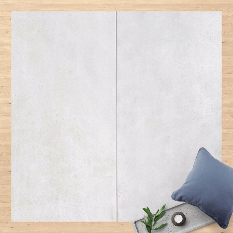 

Bilderwelten - Alfombras vinílicas - Bright Concrete Slap With Joint - Cuadrado 1:1 Dimensión LxA: 140cm x 140cm