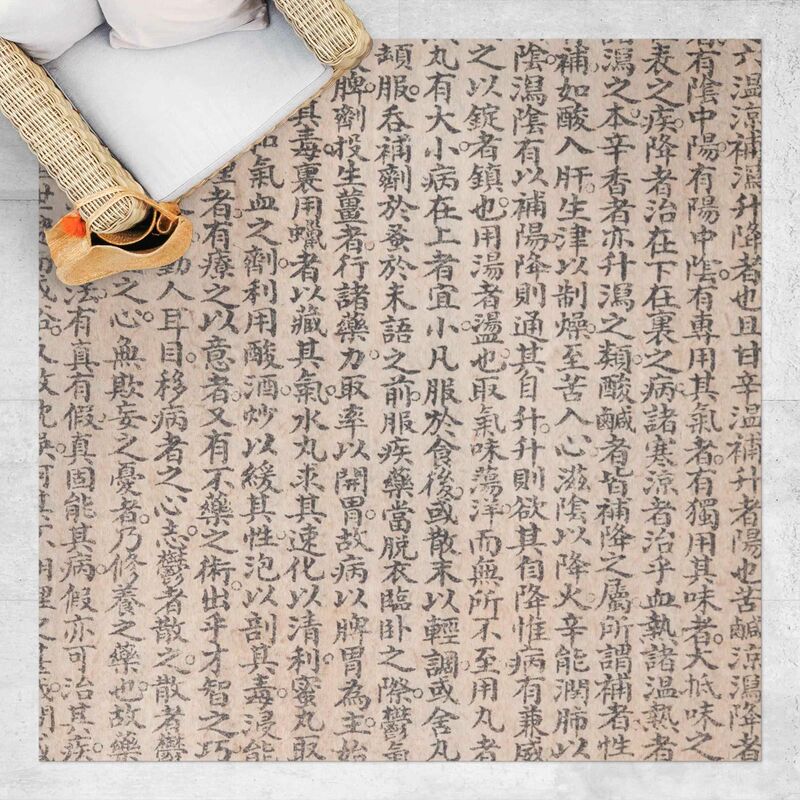 

Bilderwelten - Alfombras vinílicas - Chinese Characters - Cuadrado 1:1 Dimensión LxA: 140cm x 140cm