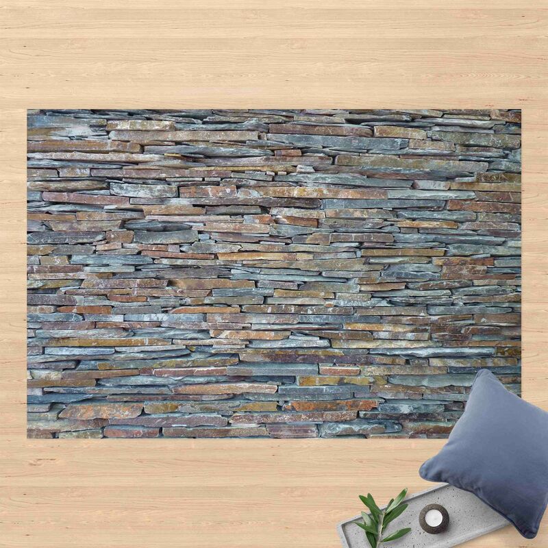 

Alfombras vinílicas - Colourful Stonewall - Apaisado 2:3 Dimensión LxA: 80cm x 120cm