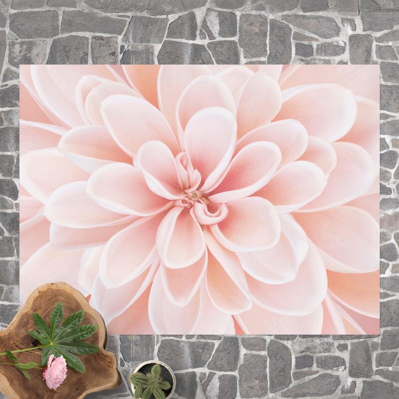

Alfombras vinílicas - Dahlia In Pastel Pink - Apaisado 3:4 Dimensión LxA: 105cm x 140cm