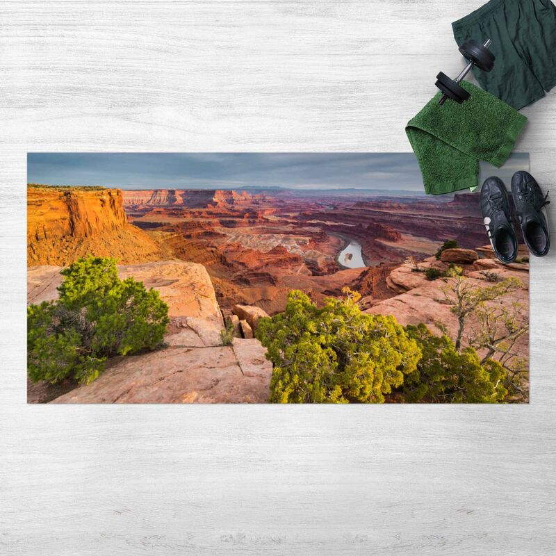 

Alfombras vinílicas - Dead Horse Point Canyonlands National Park USA - Apaisado 1:2 Dimensión LxA: 110cm x 220cm