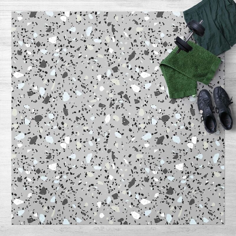 

Alfombras vinílicas - Detailed Terrazzo Pattern Massa - Cuadrado 1:1 Dimensión LxA: 80cm x 80cm