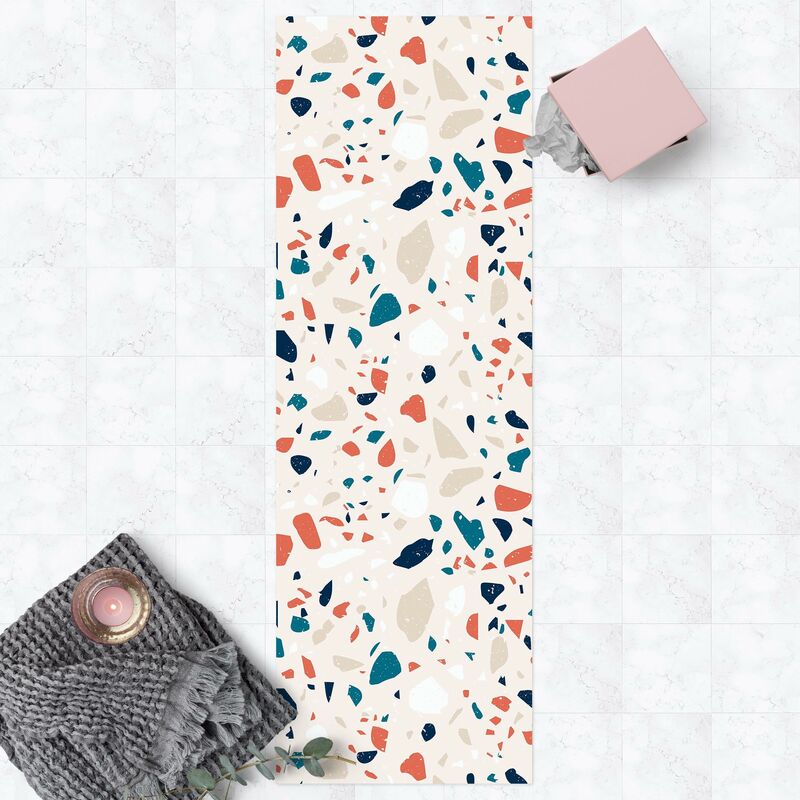 

Alfombras vinílicas - Detailed Terrazzo Pattern Turin - Panorámico Dimensión LxA: 120cm x 40cm