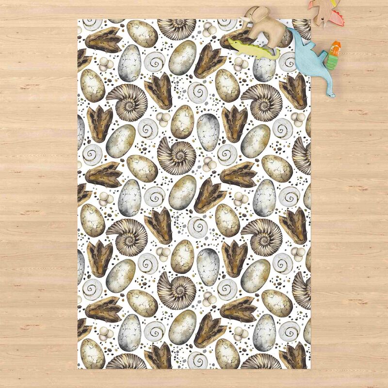

Alfombras vinílicas - Discoverer Of Dinosaur Eggs And Tracks - Alto 3:2 Dimensión LxA: 90cm x 60cm