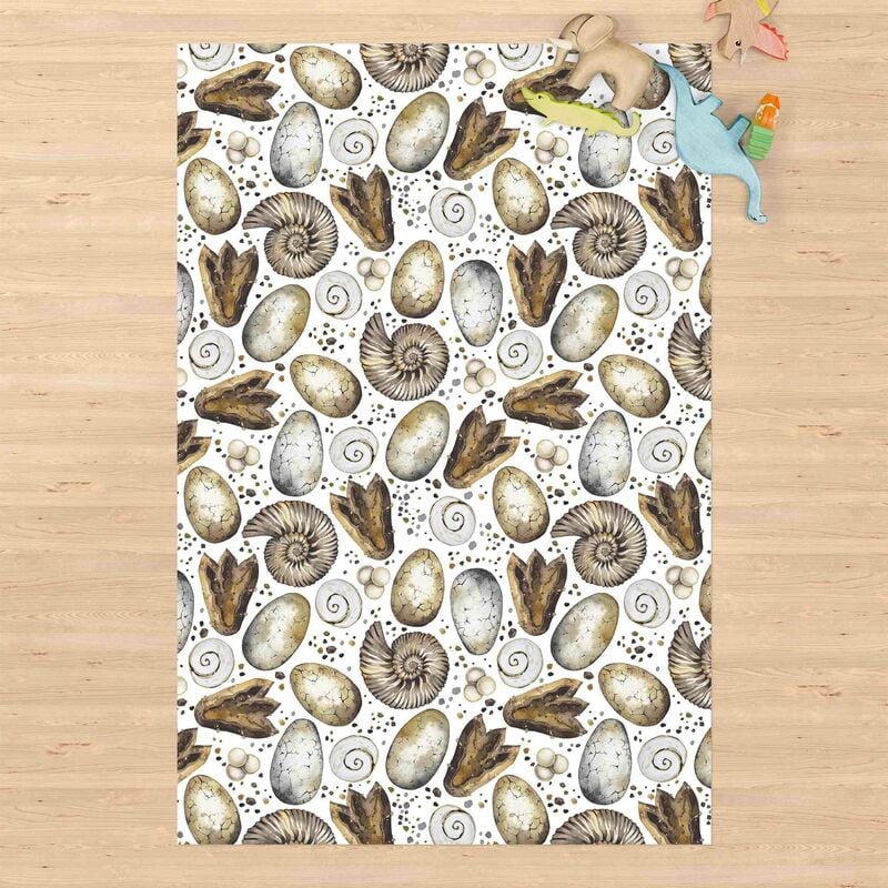 

Alfombras vinílicas - Discoverer Of Dinosaur Eggs And Tracks - Alto 3:2 Dimensión LxA: 150cm x 100cm