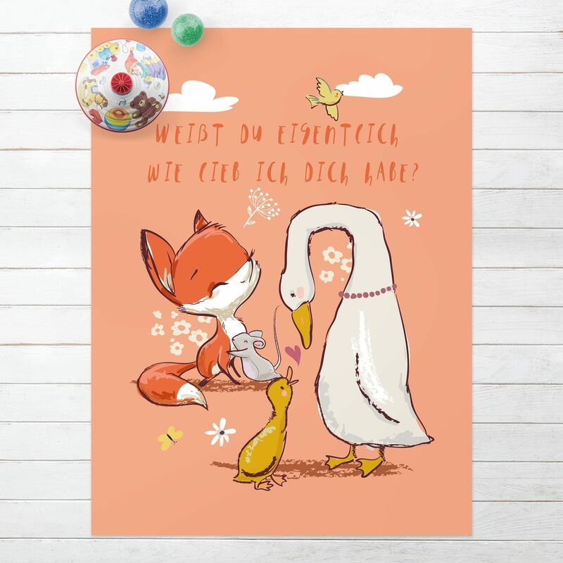 

Alfombras vinílicas - Do You Know How Much I Love You - Alto 4:3 Dimensión LxA: 80cm x 60cm