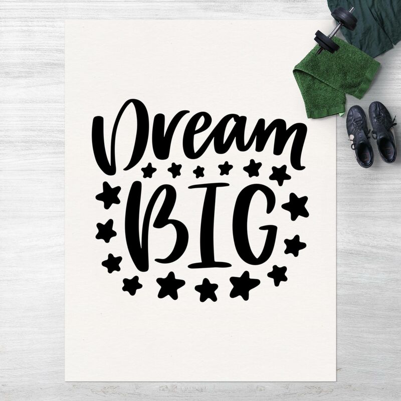 

Alfombras vinílicas - Dream big - Alto 4:3 Dimensión LxA: 180cm x 135cm