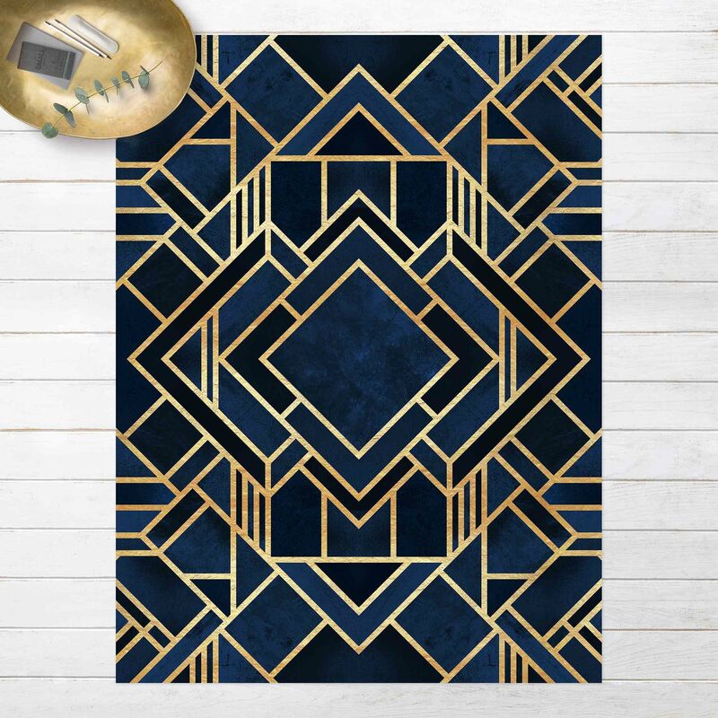 

Alfombras vinílicas - Elisabeth Fredriksson - Art Deco Gold - Alto 4:3 Dimensión LxA: 180cm x 135cm