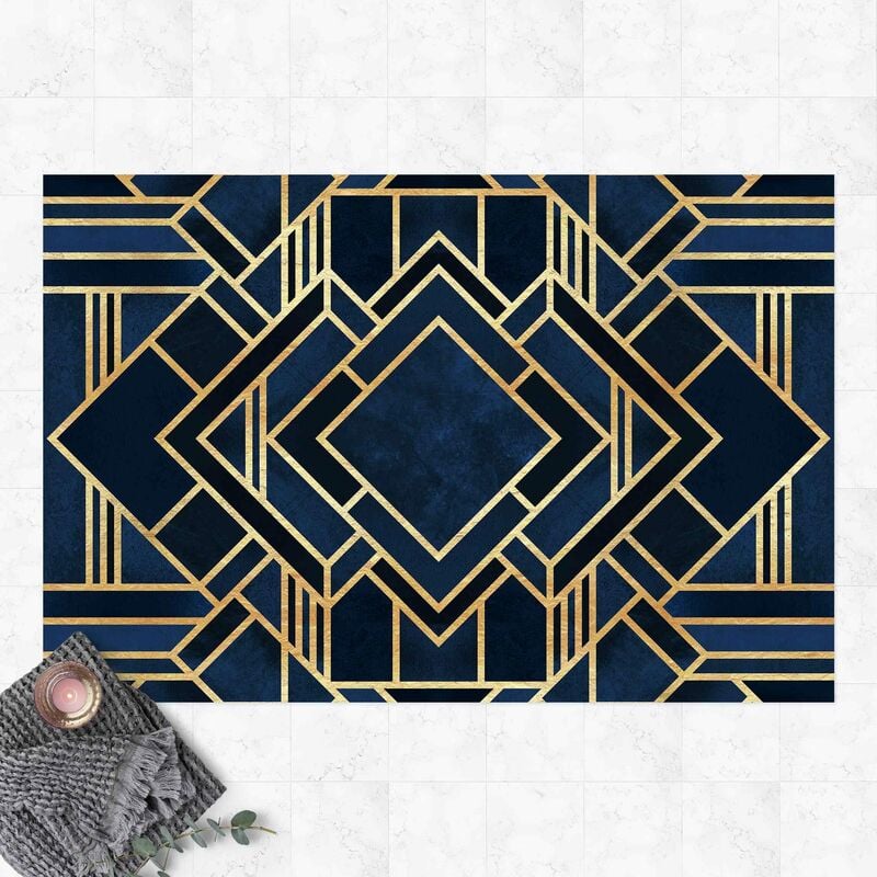 

Alfombras vinílicas - Elisabeth Fredriksson - Art Deco Gold - Apaisado 2:3 Dimensión LxA: 80cm x 120cm
