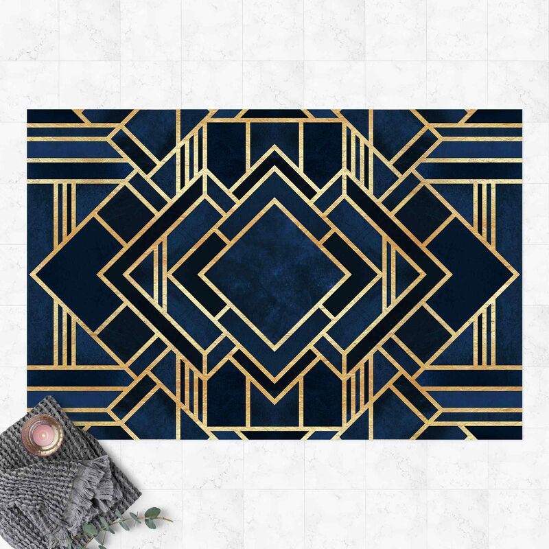

Alfombras vinílicas - Elisabeth Fredriksson - Art Deco Gold - Apaisado 2:3 Dimensión LxA: 60cm x 90cm