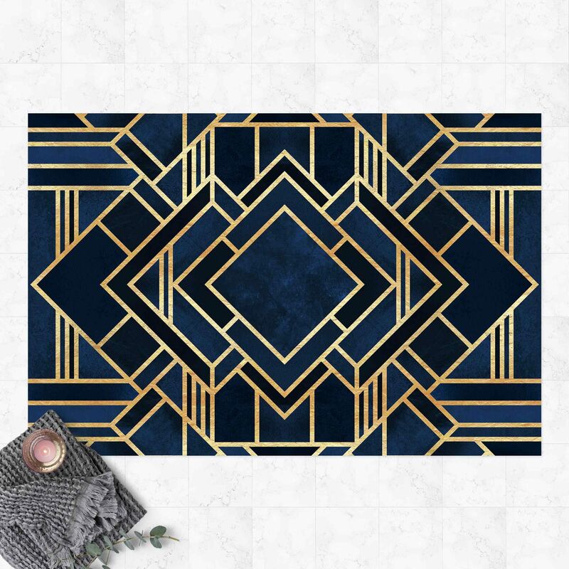 

Alfombras vinílicas - Elisabeth Fredriksson - Art Deco Gold - Apaisado 2:3 Dimensión LxA: 120cm x 180cm