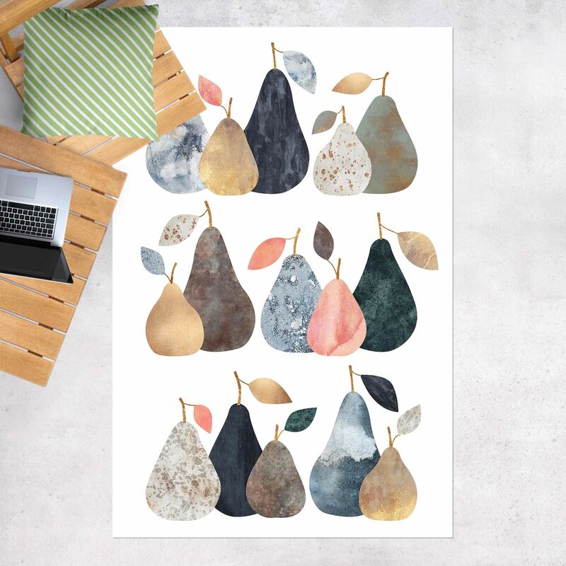 

Alfombras vinílicas - Elisabeth Fredriksson - Collage Golden Pears - Alto 3:2 Dimensión LxA: 90cm x 60cm