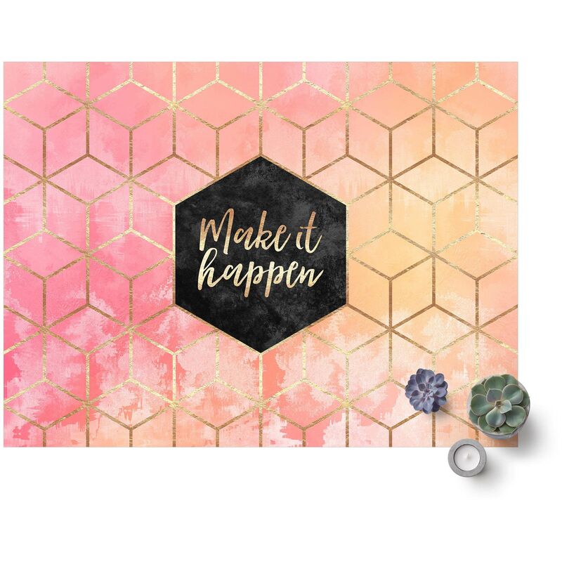 

Alfombras vinílicas - Elisabeth Fredriksson - Make It Happen Geometry Pastel - Apaisado 3:4 Dimensión LxA: 120cm x 160cm