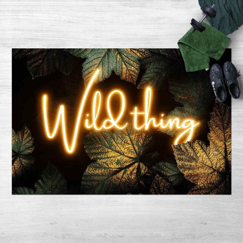 

Bilderwelten - Alfombras vinílicas - Elisabeth Fredriksson - Wild Thing Golden Leaves - Apaisado 2:3 Dimensión LxA: 100cm x 150cm