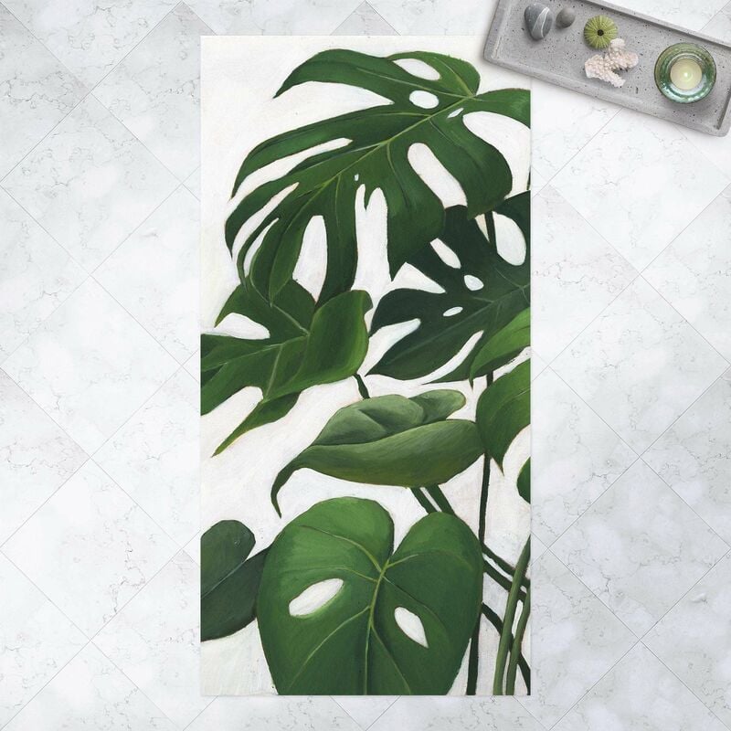 

Alfombras vinílicas - Favorite Plants - Monstera - Alto 2:1 Dimensión LxA: 140cm x 70cm