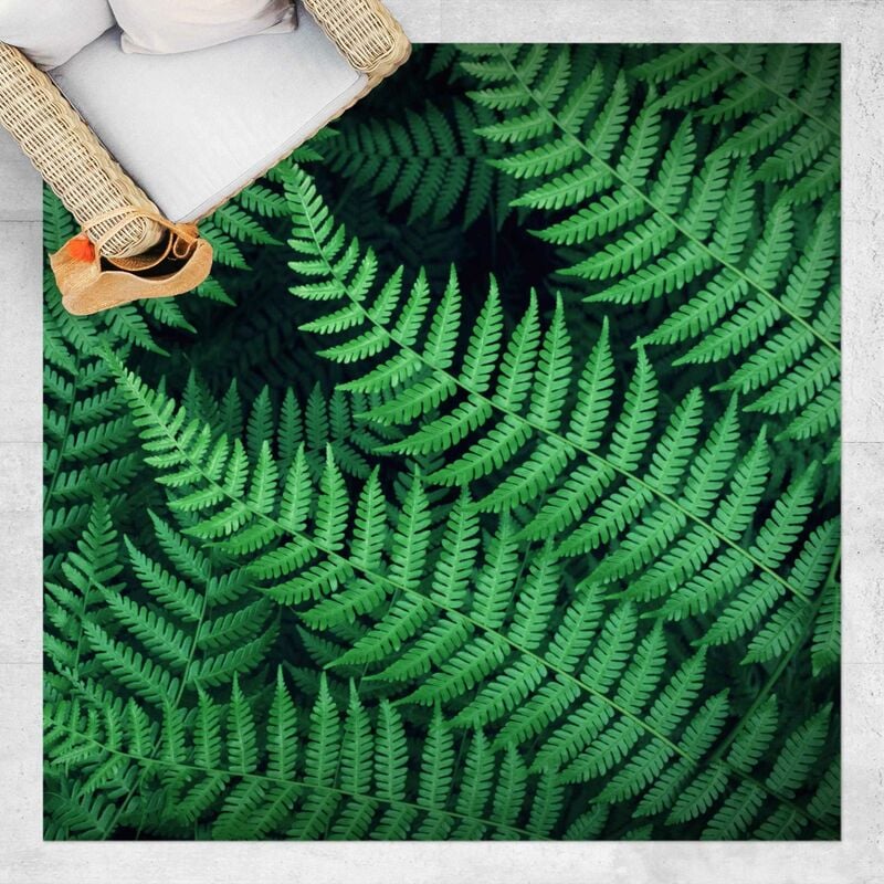 

Alfombras vinílicas - Fern - Cuadrado 1:1 Dimensión LxA: 60cm x 60cm