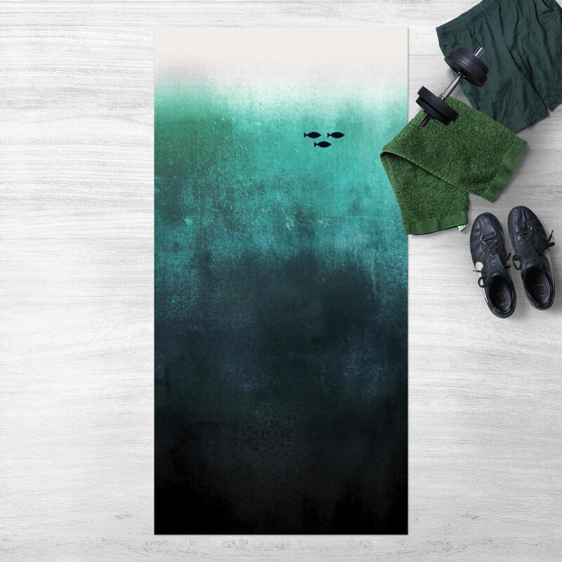 

Alfombras vinílicas - Fish In The Deep Sea - Alto 2:1 Dimensión LxA: 180cm x 90cm