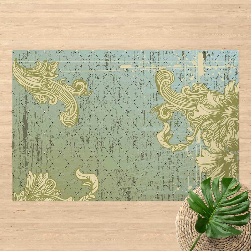 

Alfombras vinílicas - Floral Baroque - Apaisado 2:3 Dimensión LxA: 60cm x 90cm