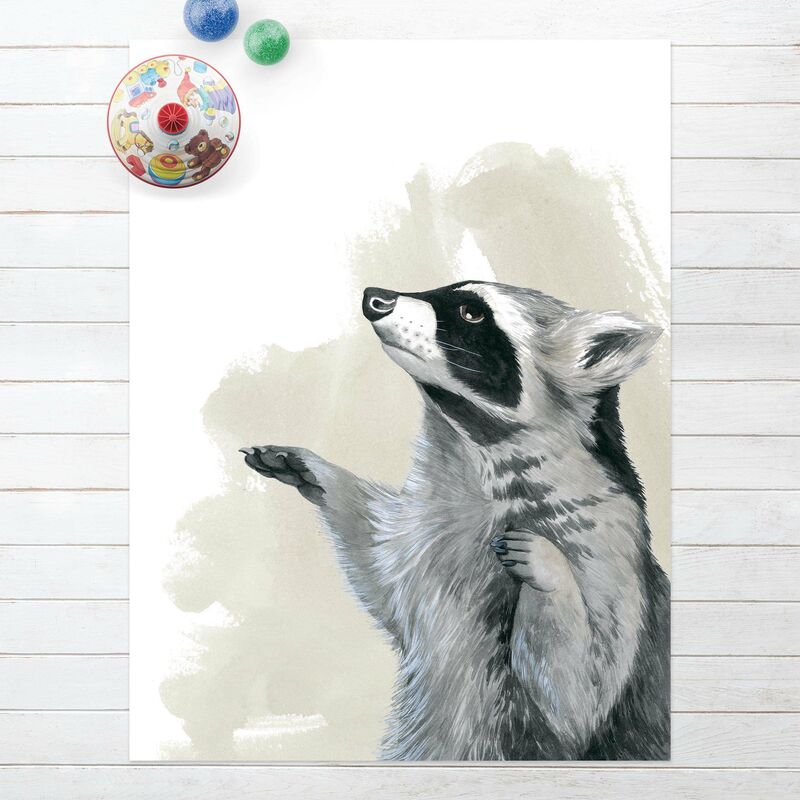 

Alfombras vinílicas - Forest Friends - Racoon - Alto 4:3 Dimensión LxA: 140cm x 105cm