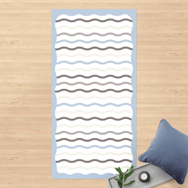 

Alfombras vinílicas - Formation Of Sand Waves With Frame - Alto 2:1 Dimensión LxA: 120cm x 60cm