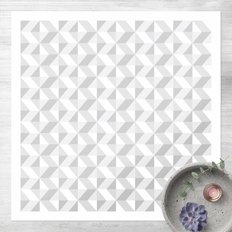 

Alfombras vinílicas - Geometrical 3D Effect with Frame - Cuadrado 1:1 Dimensión LxA: 60cm x 60cm