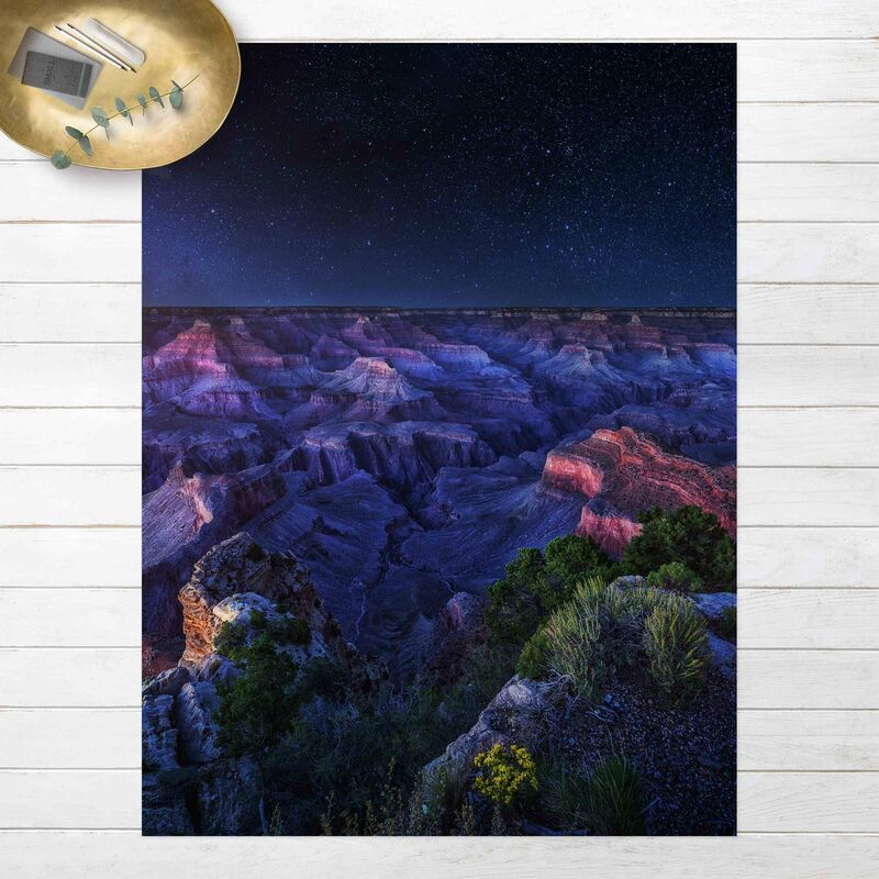 

Alfombras vinílicas - Grand Canyon Night - Alto 4:3 Dimensión LxA: 180cm x 135cm