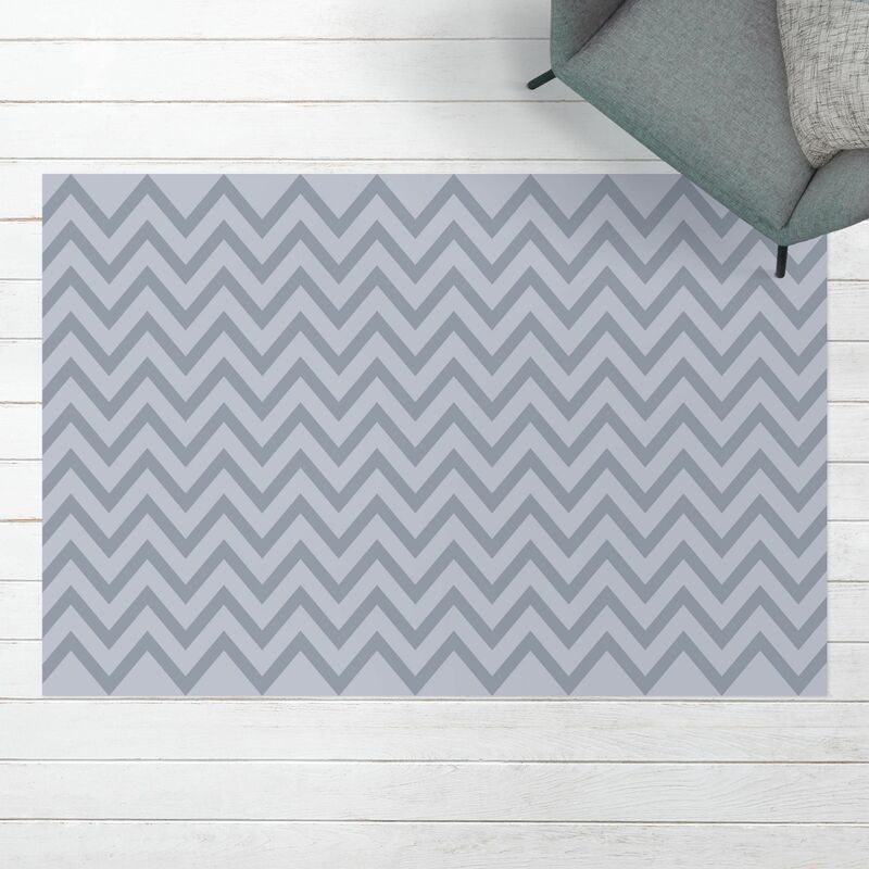

Alfombras vinílicas - Grey In Grey Zigzag - Apaisado 2:3 Dimensión LxA: 100cm x 150cm