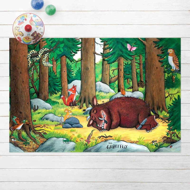 

Alfombras vinílicas - Gruffalo - A Nap In The Woods - Apaisado 2:3 Dimensión LxA: 120cm x 180cm