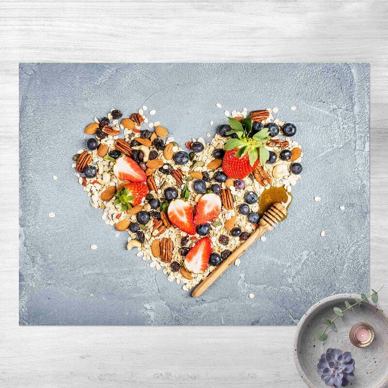

Alfombras vinílicas - Heart Of Cereals - Apaisado 3:4 Dimensión LxA: 105cm x 140cm