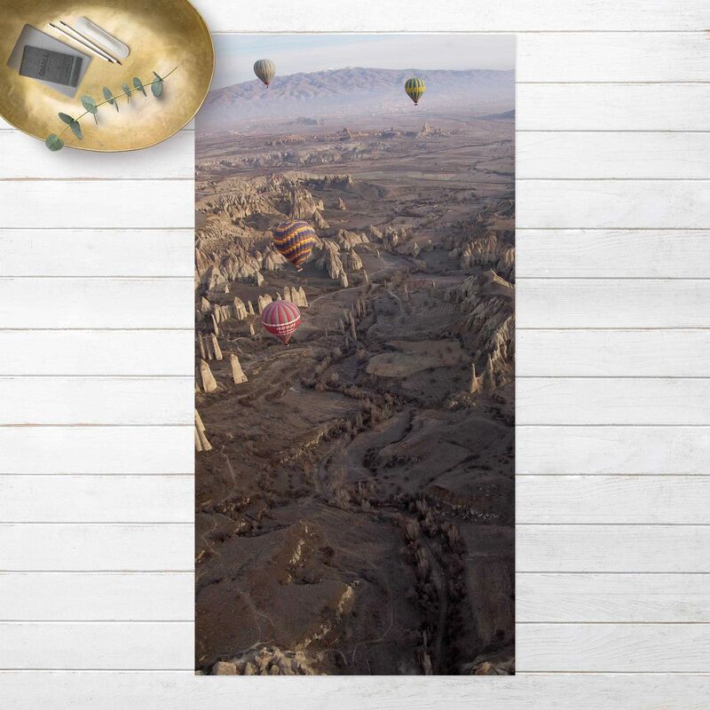 

Alfombras vinílicas - Hot-Air Balloon over Anatolia - Alto 2:1 Dimensión LxA: 80cm x 40cm