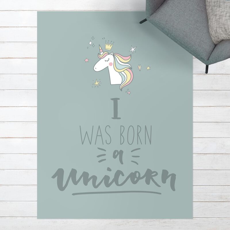 

Alfombras vinílicas - I Was Born A Unicorn - Alto 4:3 Dimensión LxA: 120cm x 90cm