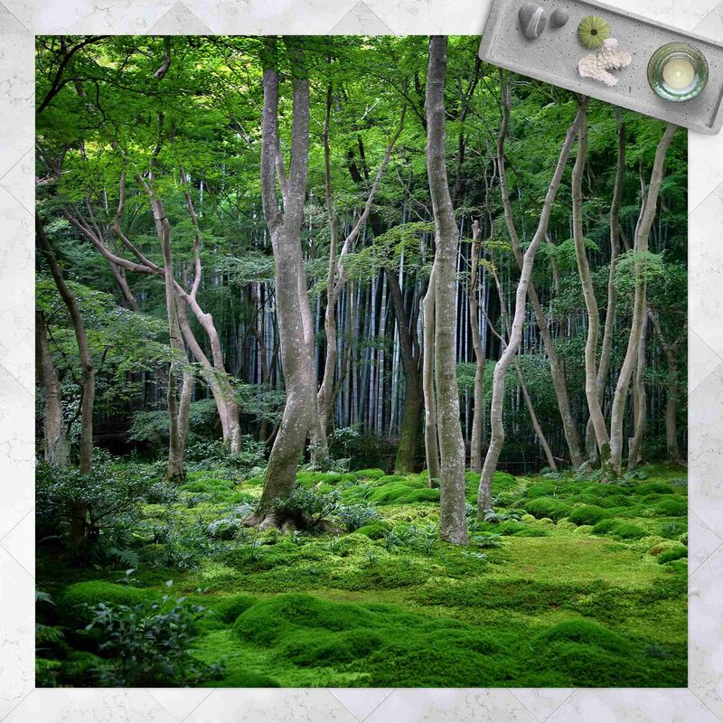 

Alfombras vinílicas - Japanese Forest - Cuadrado 1:1 Dimensión LxA: 100cm x 100cm