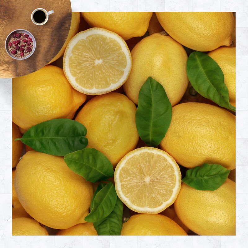 

Alfombras vinílicas - Juicy Lemons - Cuadrado 1:1 Dimensión LxA: 60cm x 60cm