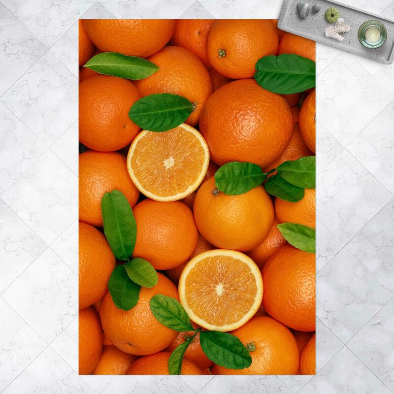

Alfombras vinílicas - Juicy Oranges - Alto 3:2 Dimensión LxA: 120cm x 80cm