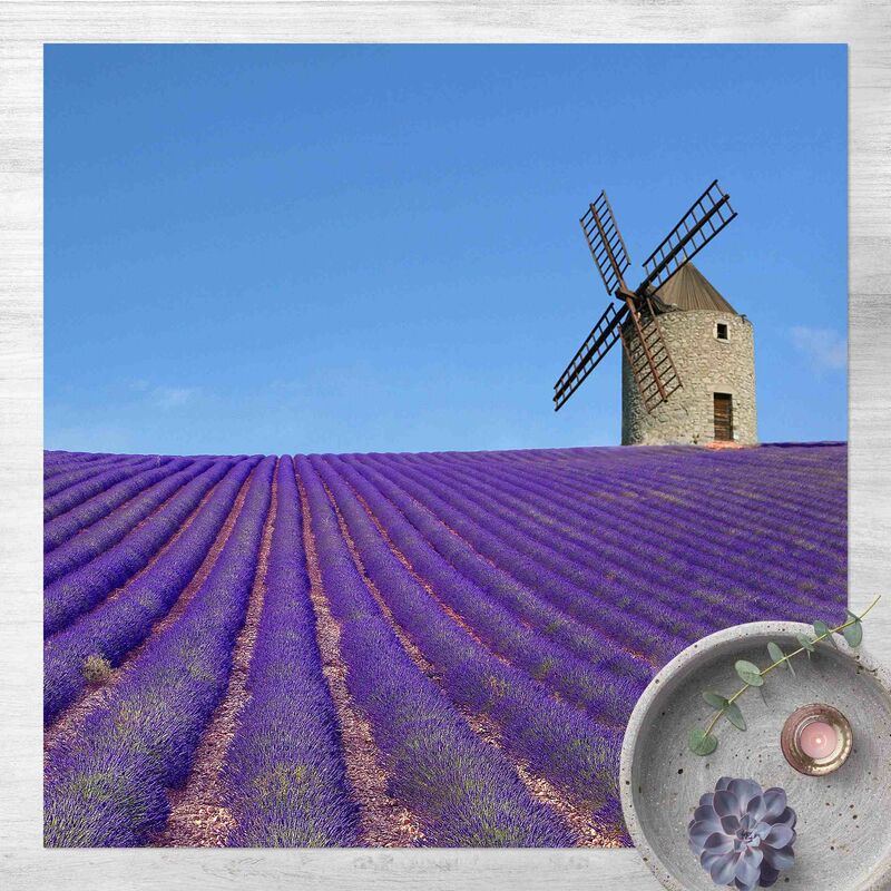 

Alfombras vinílicas - Lavender Scent In The Provence - Cuadrado 1:1 Dimensión LxA: 80cm x 80cm