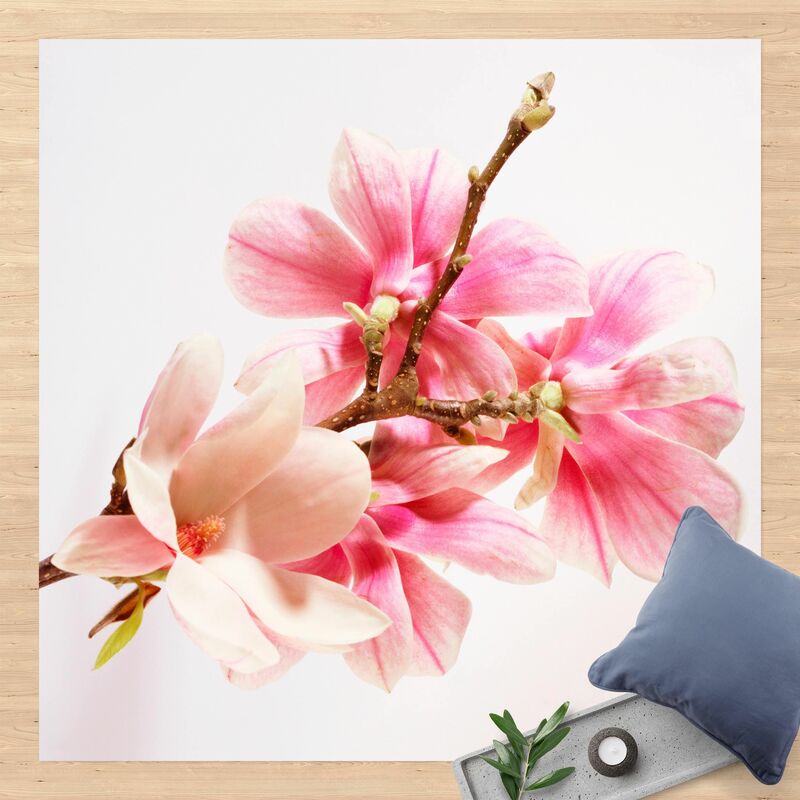 

Alfombras vinílicas - Magnolia Blossom - Cuadrado 1:1 Dimensión LxA: 80cm x 80cm