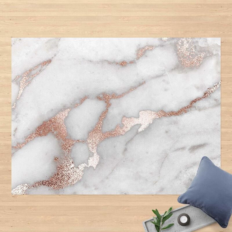 

Alfombras vinílicas - Marble Look With Glitter - Apaisado 3:4 Dimensión LxA: 75cm x 100cm